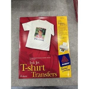 Ink Jet T-shirt Transfers - new & sealed